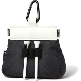 Viva Heart 01382803 Golf Bag, U-Stitch Print, Ball Pouch with Carabiner, charcoal