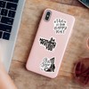 50Pcs Inspirational Positive Stickers,Black White Motivational Quotes Words Sticker for