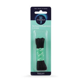 McPherson's Maseur Laces School Black 75cm
