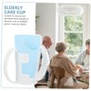 PACKOVE Elderly Care Cup Bedridden Drinking Mug Spill-Proof Liquid Diet