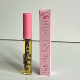 Aurora Moon Cosmetics All natural lash & brow growth oil Makeup lipgloss Avocado Mascara Nourishing Argan Oil Castor Oil eyelash oil serum eyebrow growth serum Jojoba:_5ml travel size