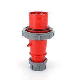 GXMRHWY IEC60309 Waterproof CEE Industrial Connector Plug 4Pin 32A 380V-415V 3P+E IP67