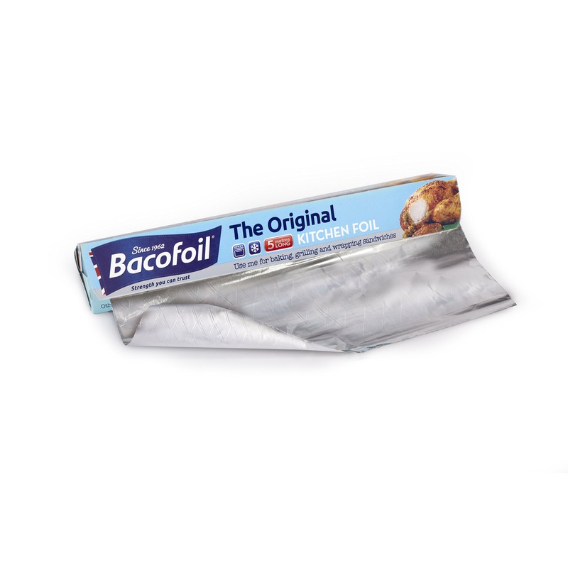 Bacofoil The Original Kitchen Foil, High Quality, Versatile, Tear-Resistant, 30cm