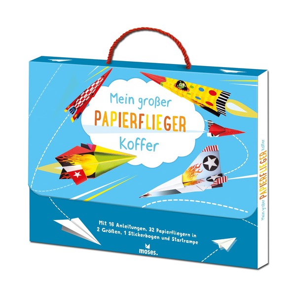 My Large Paper Plane Case, White