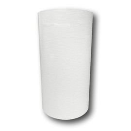 Eagle 1 Aluminum/Vinyl Siding Coil (Multiple Sizes) Each Roll Includes Free 1.25" Matching Stainless Steel Trim Nails - Fascia Cover- Aluminum Flashing Roll (8" x 50 FT, White Woodgrain)