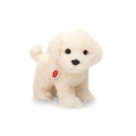 Teddy Hermann 91960 Dog Maltese Puppy Standing 23 cm Cuddly Toy Plush Toy with Recycled Filling