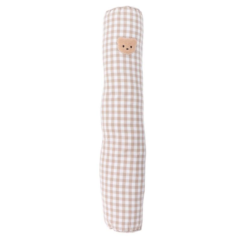 Multifunctional Baby Bolster Soft Breathable Cotton Cute Bear Pattern Infant
