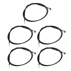 The Lord of the Tools WFL MHF4 to UFL IPEX1 Coaxial Cable Wire Diameter 1.13 mm 32 AWG 50 Ohm Suitable for Router Antenna WiFi 300 mm Pack of 5