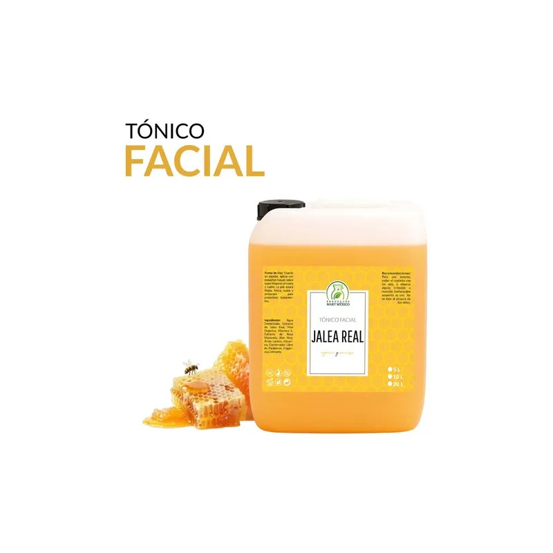 Tónico Jalea Real Facial Regenera - Antioxidante 5 Litros Todo