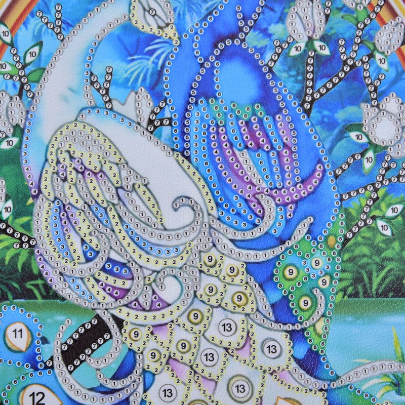 DIY Leather Diamond Painting Diamond Embroidery Crafts Home Hanging Picture