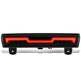 NUVISION LIGHTING 3BL-ZTL-006-SM Super Bright LED 2-Stage Sequential High Mount 3rd Third Brake Light Smoked Lens Compatible with 00-06 Suburban Tahoe/Yukon