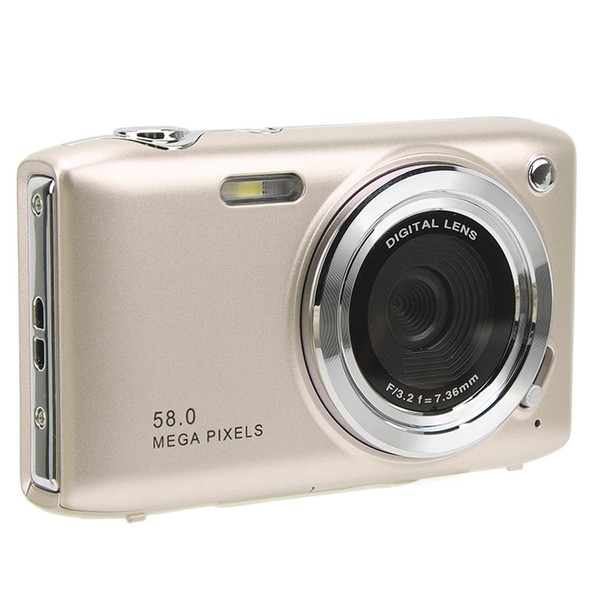 Digital Camera, FHD 58MP 4K Digital Point and Shoot Camera