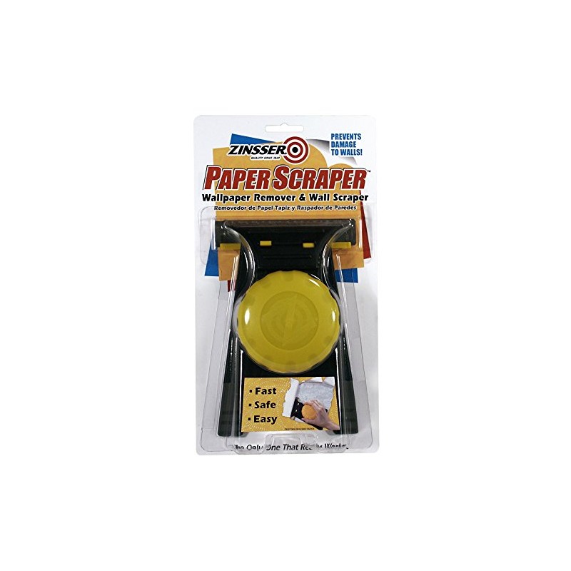 Zinsser Paper Scraper 4-12 in. W Steel Fixed Wallpaper Remover