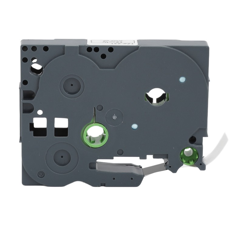 4Pcs Label Tape 12mm Waterproof Black On White Label Maker