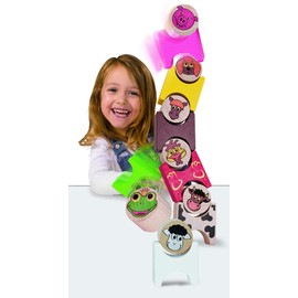 Eichhorn 100072315 Stacking Animals Farm, 14 Pieces, FSC 100% Certified Beech Wood, Made in Germany