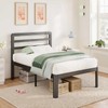 BOSRII Premium Quality Twin Size Bed Frame - Reinforced Thickened