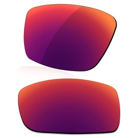 LenzReborn Polarized Lens Replacement for Oakley Conductor 6 OO4106 Sunglass - Royal Purple - Polarized Mirrored