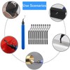 10Pcs High Speed Stainless Steel Deburring Swivel Blades Tool Compatible