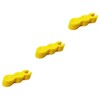 BESPORTBLE 3pcs Portable Golf Putting Trainer Reusable Putter for Accurate