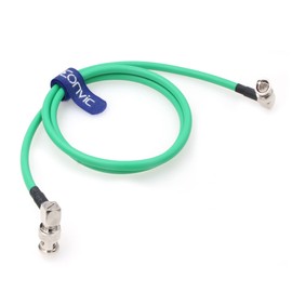 Eonvic Neutrik BNC Coaxial Cable HD SDI Cable CCTV Camera Surveillance Cable for 4K CCTV Signal Video Camera (9.84 ft/3 m, Green)