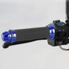 Handlebar grips, motorcycle CNC aluminium rubber handlebar grips for 7/8