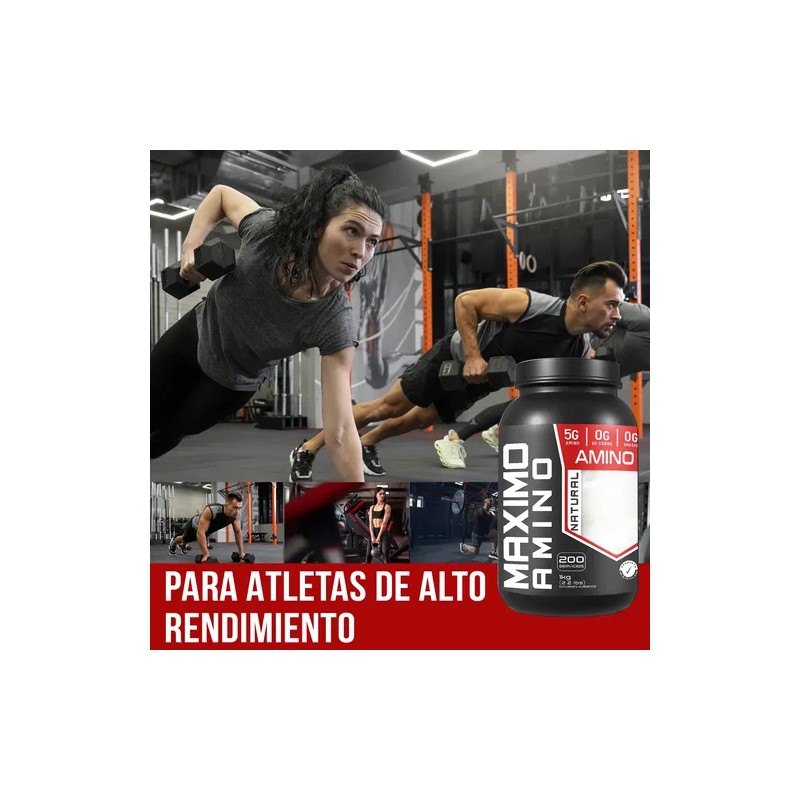 Suplemento Aminoacidos Maximo 1kg 200 Servs Varios Sabores