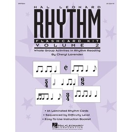 Hal Leonard Rhythm Flashcard Kit, Volume 2: Whole Group Activities in Rhythm Reading