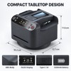 360° Automatic Card Shuffler and Dealer, 2-in-1 Rechargeable Machine with