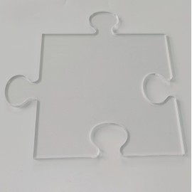 Kingria 4 in1 Board Puzzle Piece Serving Router Template for Woodworking 1/4'' Thick DIY Router Template Acrylic Inlay Template Inlay Template Charcuterie Home Kitchen Cutting