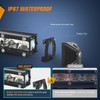 Nilight Slim LED Light Bar 2Pcs 7 Inch 16LED Single