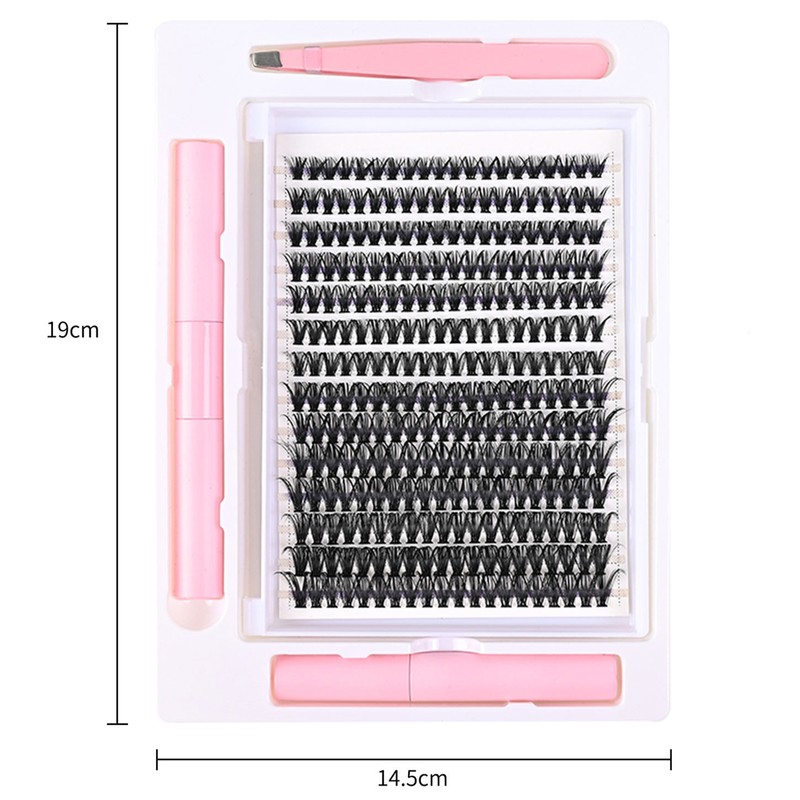40D False Eyelash DIY Segmented Eyelash Set Volume False Eyelashes