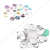 Watris Veiyi Cover Button Kit, Fabric Covered Button Kit, Flat