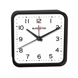 GENERIC EUROSTAR C500 Analog Alarm Clock, Black