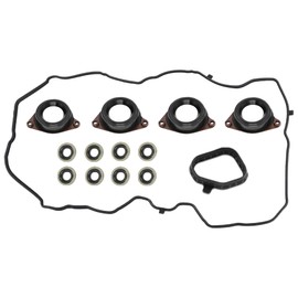 Engine Valve Cover Gasket Set VS50916 Compatible with Honda 2013-2017 Accord EX EXL LX-S 2016-2018 CR-V 2.4L for Acura 2016-2020 ILX 2015-2020 TLX 2.4L Replace VS50887 12341-5A2-A01 12030-5A2-A01