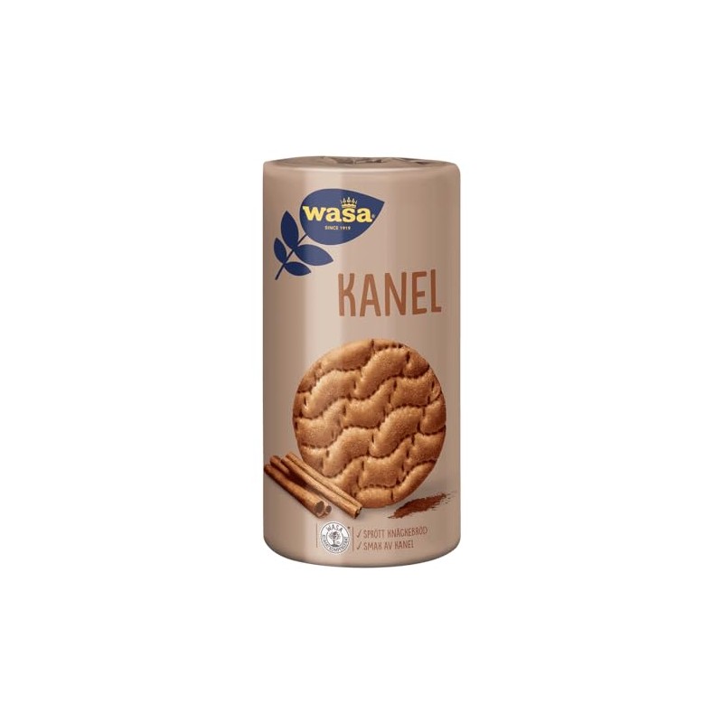 Wasa Runda Kanel 330 g - Round Crispbread with Cinnamon