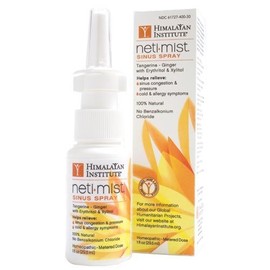 Himalayan Institute Neti Mist Sinus Spray, 1 oz ( Multi-Pack)