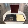 Red Estate Planning Binder with Slipcase and 11 Tabs, Holds