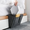 Fiacvrs Bedside Storage Pocket, Home Sofa Desk Bed Storage Bag,