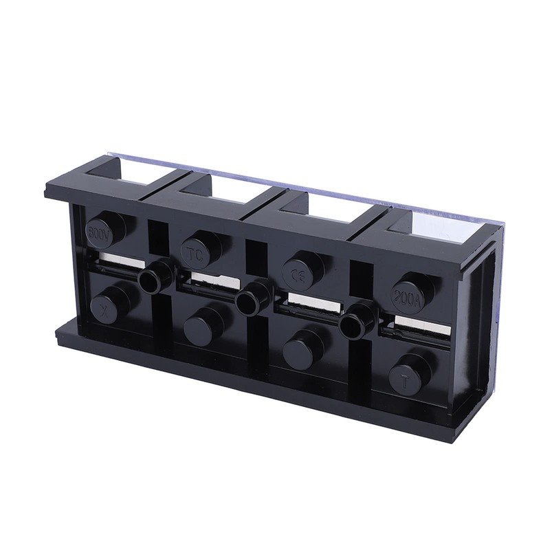 TC-2004 200A-4P High Current Connector Power Terminal Block Copper Parts