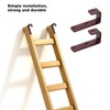 MDPLY 2 Pack Bunk Bed Ladder Hooks, Inside Width 1