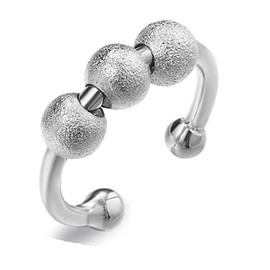 To My Daughter Fidget Ring Daughter Gifts from Mon Anxiety Meditation Ring for Women Girl Spinner Adjustable Ring Anxiety Jewelry Gift for Daughter