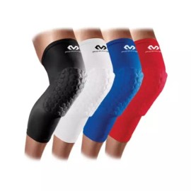 McDavid 맥데이비드 피로감 최소화 스포츠 무릎보호대 2개 헬스기구 헬스용아대 러닝용 스쿼트 헬스잡화 훈련소용품 [L화이트] McDavid Fatigue Minimizing Sports Knee Brace 2-Pack Gym Equipment Fitness Knee Sleeves Running Squats Fitness Accessories Training Supplies [L White]