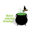CafePress Theres Mischief Brewing Sticker Oval Car Bumper Sticker