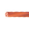 2 AWG Stranded Bare Copper Building Wire (50Ft Cut)