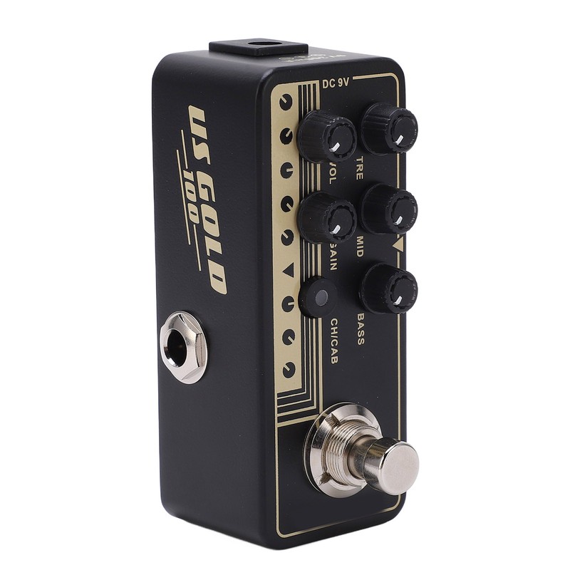 Digital Preamp Pedal Classic Rock Sound Effect Micro Preamp Effect
