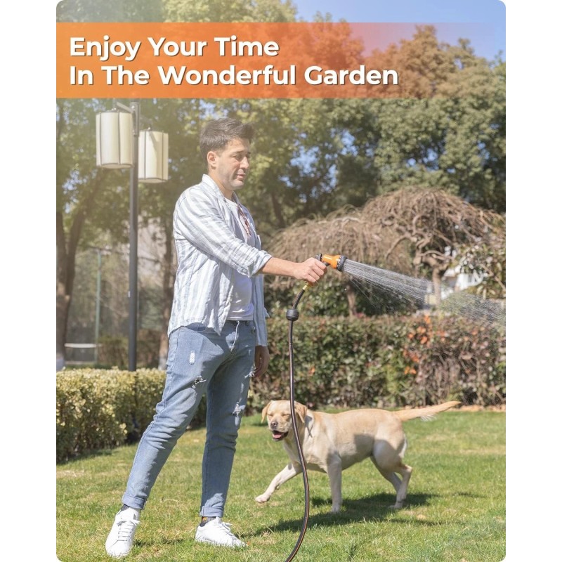 Ayleid Retractable Garden Hose Reel,1/2 in x 100 ft Wall