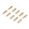 10Pcs 3D Printer Nozzle Kit High Flow Smoother Operation Bass