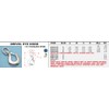 316 Stainless Steel Swivel Eye Hook (CAST) 5" (S0455-0120)