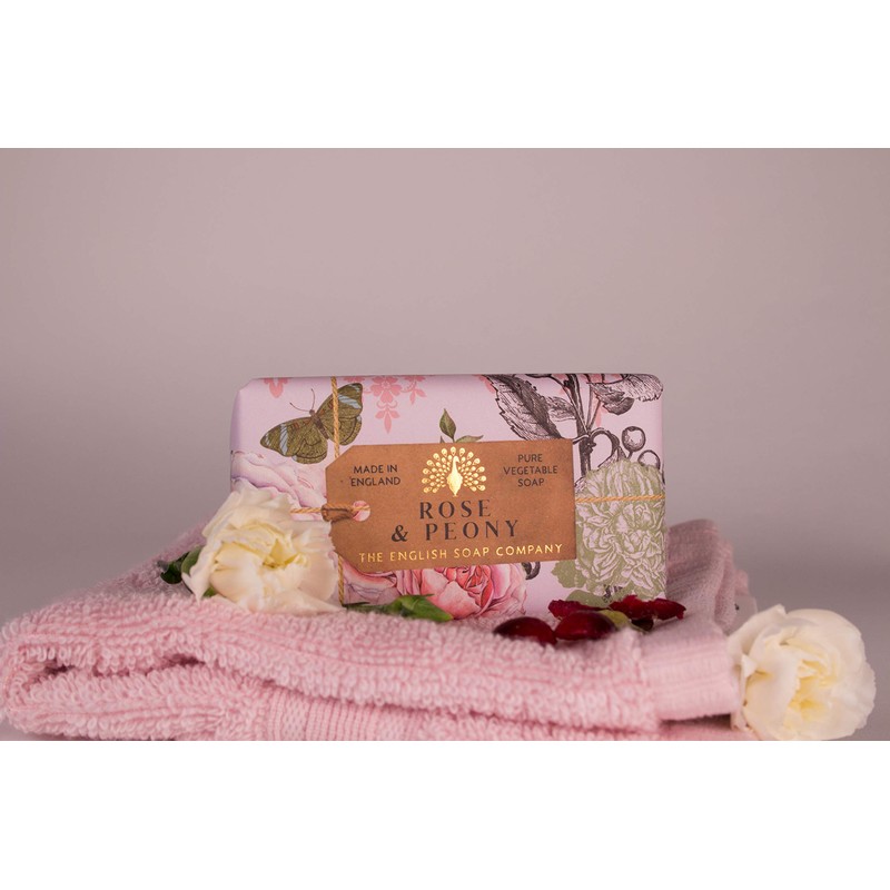 The English Soap Company, Rose & Peony Soap Bar, Anniversary