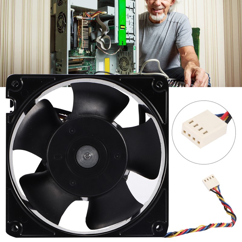 24V 18W 4800RPM Large Air Volume Inverter Cooling Fan Replacement